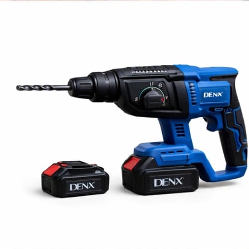 مثقاب DENX DX3336 مطرقي لاسلكي 21V بمحرك عزم قوي و...