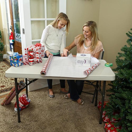 طاولة محمولة قابلة للطي للنزهات والحفلات والعشاء