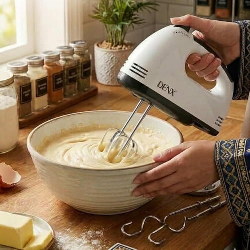 خلاط يدوي كهربائي دينكس DX2007 بقوة 260 واط و7 سرع...