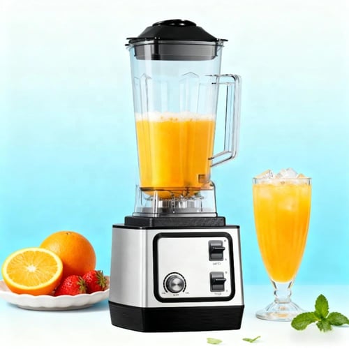 عصّارة وخلاط 2 في 1 NEW GOLDEN CREAT 8500 واط سعة...