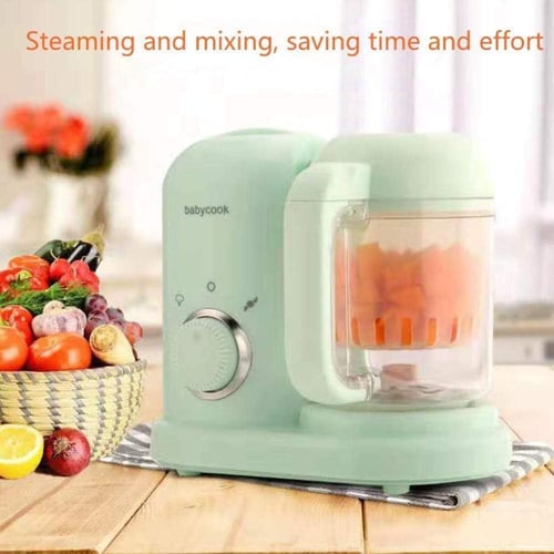 ماكينة تحضير طعام الأطفال Babycook لون اخضر