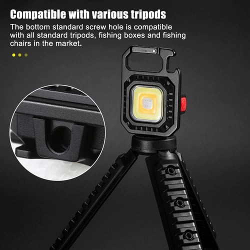 مصباح LED صغير محمول متعدد الوظائف قابل لإعادة الش...
