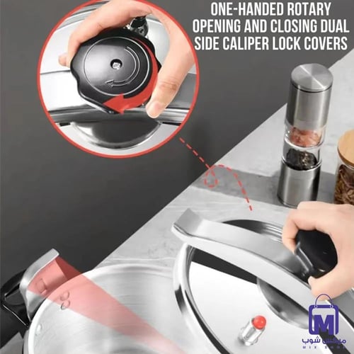 قدر الضغط DENX DX3426 بسعة 9 لتر من ألمنيوم متين و...