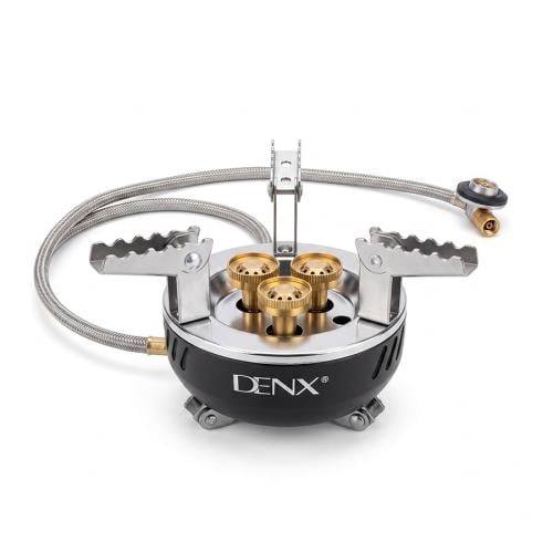 موقد غاز محمول ثلاثي DENX DX2817 بقوة 9600 واط نحا...