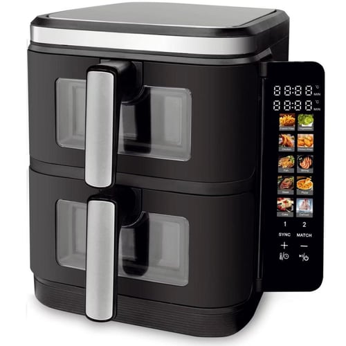 مقلاة هوائية DENX DX4001 بسلة مزدوجة 11 لتر، 2800...