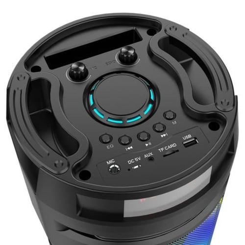 سماعة ومكبر صوت Zqs6210W بتقنية البلوتوث تدعم AUX،...