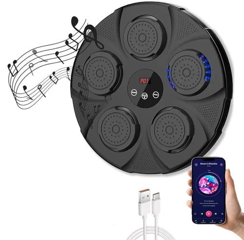 هدف الملاكمة الموسيقي الذكي بتأثيرات صوتية وبلوتوث...