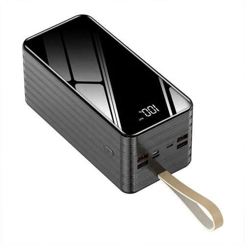 باور بنك DENX DX410 – 80000mAh، شحن سريع، LED للطو...