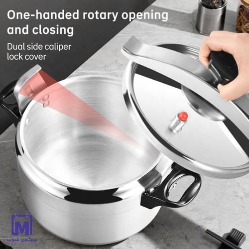 قدر الضغط DENX DX3426 بسعة 9 لتر من ألمنيوم متين و...