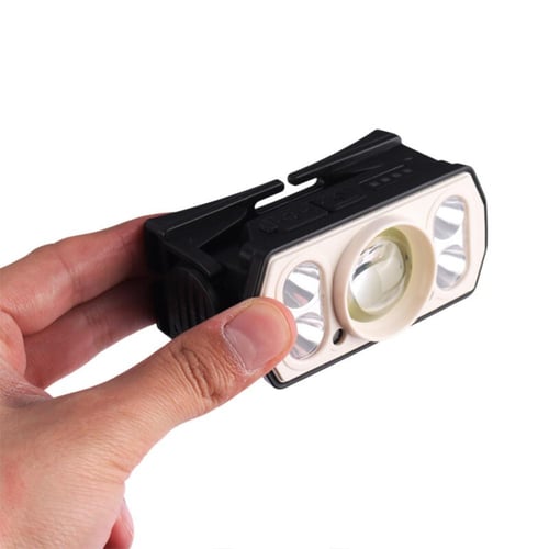 كشاف رأس MH-210 بمستشعر حركة وإضاءة 4XPG + COB وشح...