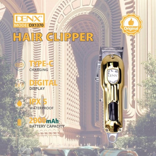 ماكينة حلاقة DENX DX1370 بشفرة كربونية وشحن Type-C...