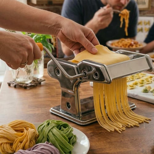صانعة المعكرونة والنودلز DX3439 دينكس 2 في 1 ستانل...