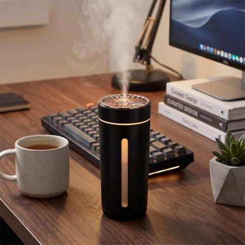 مرطب هواء عطري USB 300 مل برذاذ ناعم وتشغيل حتى 6...