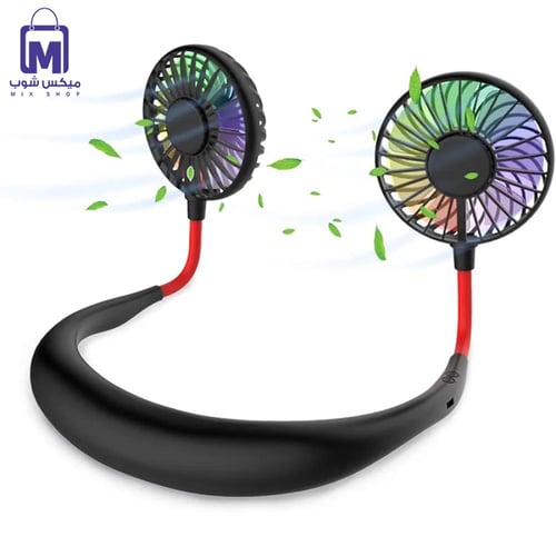 مروحة DENX DX2612 القابلة للارتداء بتبريد قوي و3 س...