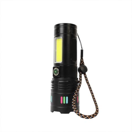 كشاف يدوي S-7706 LED قوي قابل للشحن مقاوم للماء با...