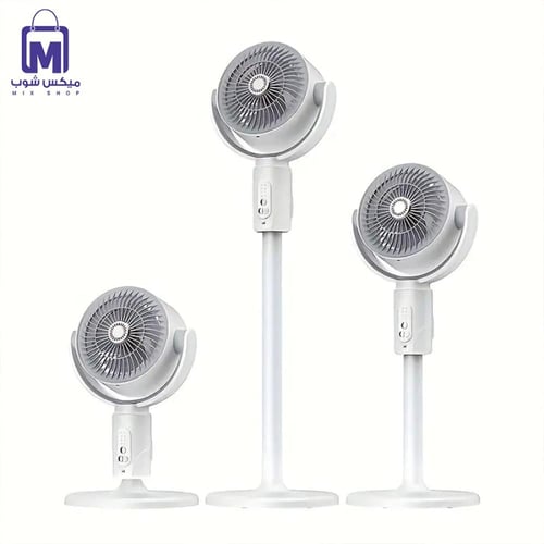 مروحة أرضية DENX DX2607 بخمس سرعات وتحكم عن بعد وش...