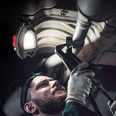 مصباح إضاءة مزود بثلاث تروس متعدد الوظائف قابل لإع...