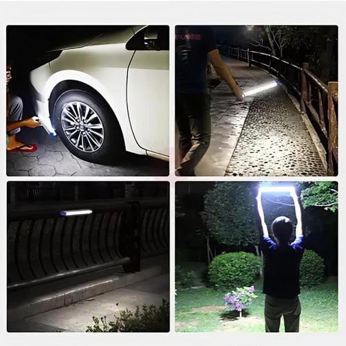 مصباح LED T550 قابل للشحن عبر USB ببطارية ليثيوم م...