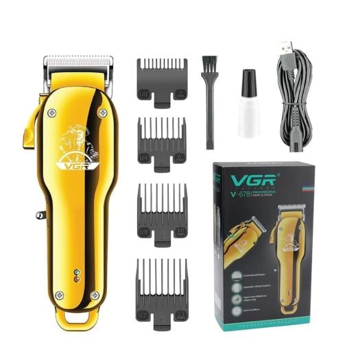 ماكينة قص شعر VGR V-678 احترافية - بطارية 180 دقيق...