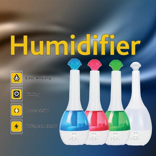 فواحة الهواء بقوة 25 واط و سعة 3 لتر لتنقية وترطيب...