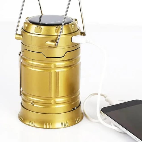 مصباح التخييم الشمسي SX-5800T مزود بــ 6 مصابيح LE...