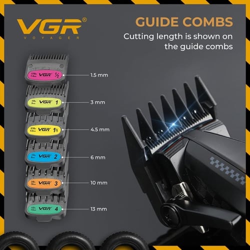 ماكينة حلاقة احترافية VGR V-270 بسرعة 9000RPM وبطا...