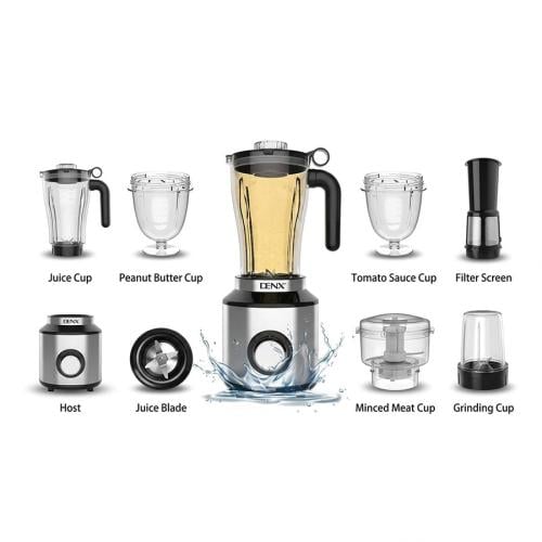 محضر طعام DENX DX3234 متعدد الوظائف 6 في 1 بقوة 60...