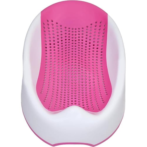 حوض استحمام للأطفال مانع للانزلاق مع مسند رأس مائل...