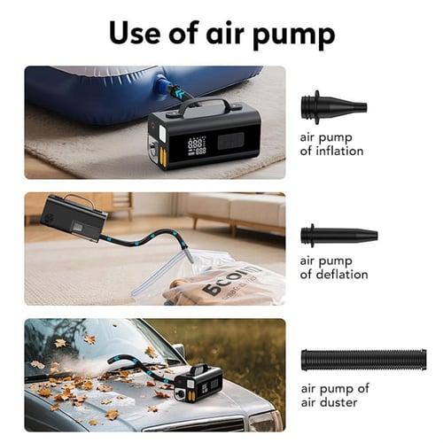 جهاز طوارئ DENX DX3328 10×1 لتشغيل السيارة ونفخ ال...