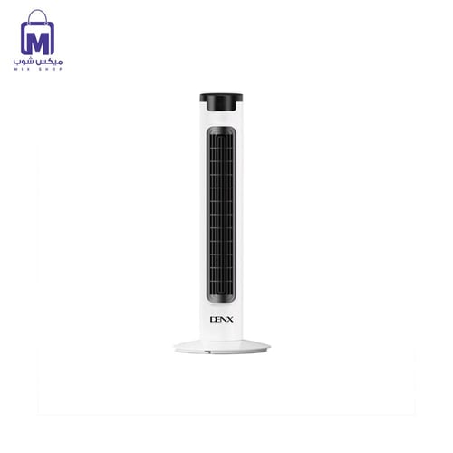 مروحة عمودية DENX DX2618 بقدرة 40 واط، 3 سرعات ودو...