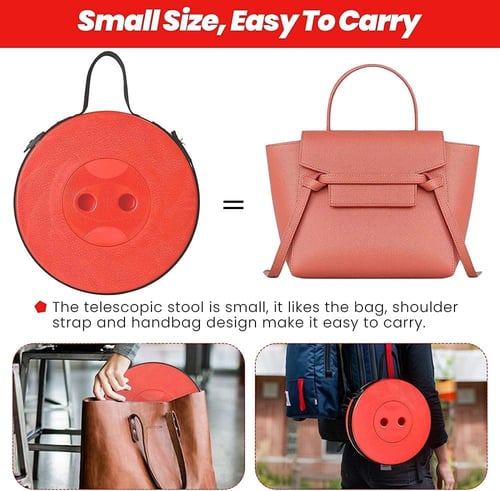 مقعد قابل للطي مع شنطة تخزين محمولة، سهل الحمل، من...