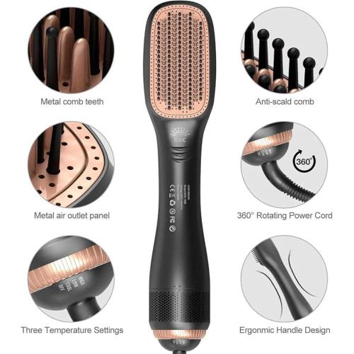فرشاة هواء ساخن Ruay RA17 لتجفيف وتصفيف الشعر 2 في...
