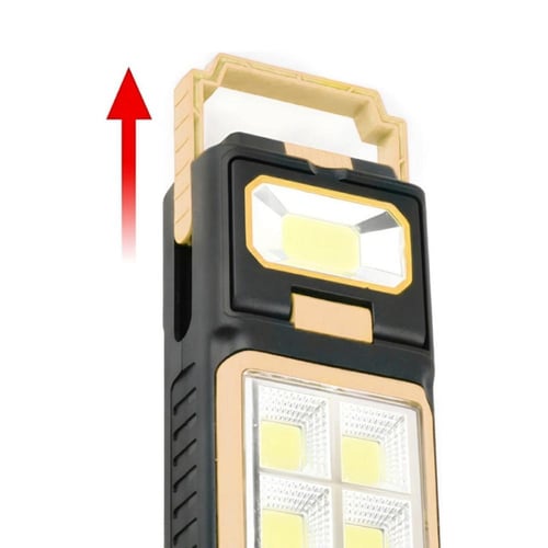 مصباح طوارئ LED متعدد المصادر HS-8035B قابل للشحن...