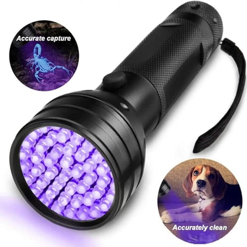 كشاف الأشعة فوق البنفسجية مع 100 مصباح LED للكشف ع...