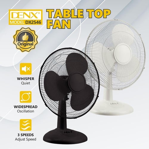 مروحة طاولة بثلاث سرعات مختلفة للمنزل والمكتب