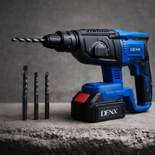 مثقاب DENX DX3336 مطرقي لاسلكي 21V بمحرك عزم قوي و...