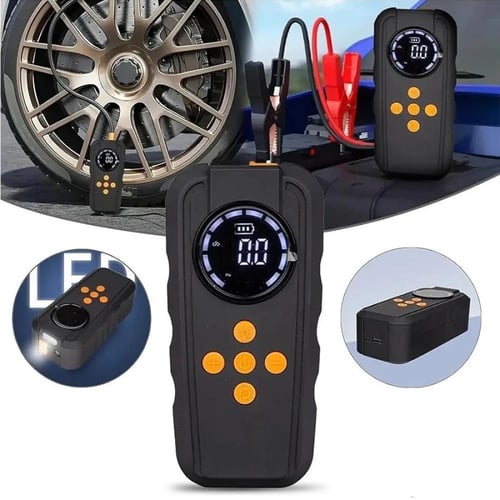 مضخة إطارات DENX DX2592 متعددة الوظائف مع بطارية ل...