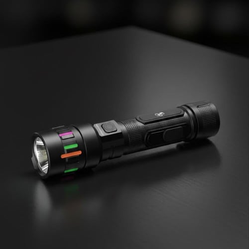 "كشاف LED L7000-TH-10 بدوار 360° عالي السطوع مع بط...