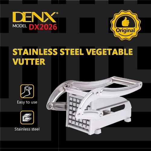 قطاعة خضار من الفولاذ المقاوم للصدأ DX2026 من DENX