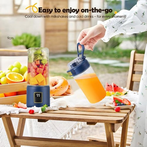 خلاط محمول لاسلكي DENX DX3228 سعة 500 مل شحن Type-...