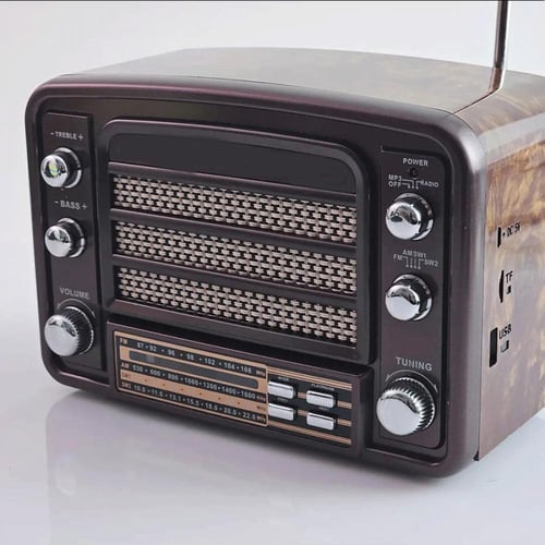 راديو DENX DX2438 متعدد الوظائف بصوت Hi-Fi وتقنيات...