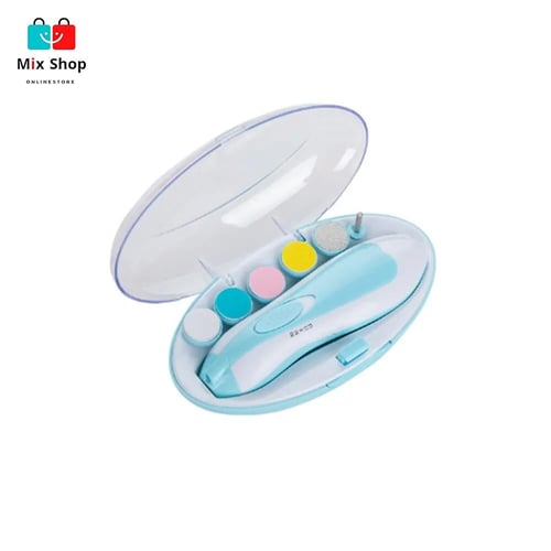 مبرد كهربائي لتشذيب أظافر الأطفال 6 في 1