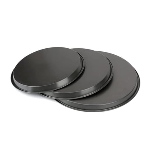 صواني بيتزا بسطح مانع للالتصاق من 3 قطع متعددة الأ...