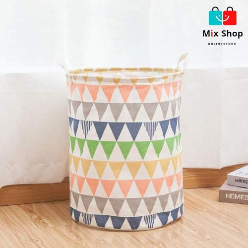 سلة غسيل ملابس قابلة للطي مع رباط لتخزين الملابس