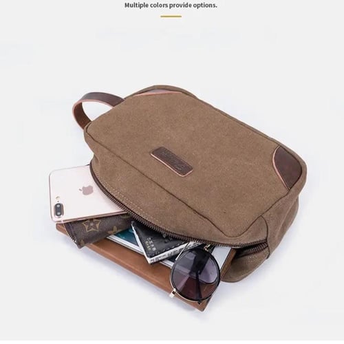 حقيبة بسعة كبيرة متعددة الاستخدامات من القماش القا...