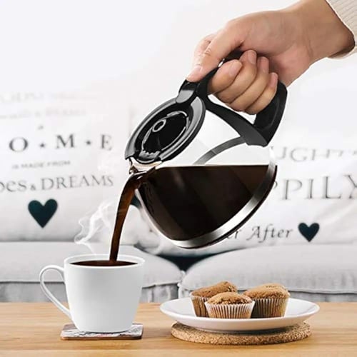 ماكينة قهوة DENX DX3415 بسعة 1.5 لتر وقوة 900 واط،...