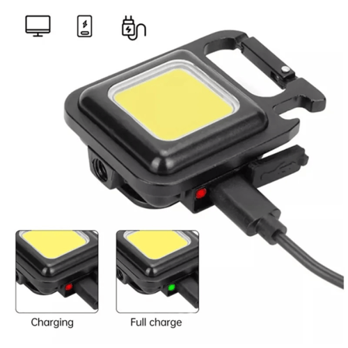 مصباح LED صغير بقوة 800 لومن ، قابل للشحن، يأتي مع...