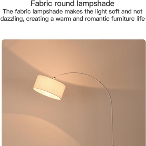 مصباح إضاءة أرضي مزود بـ 3 درجات حرارة للألوان مع...