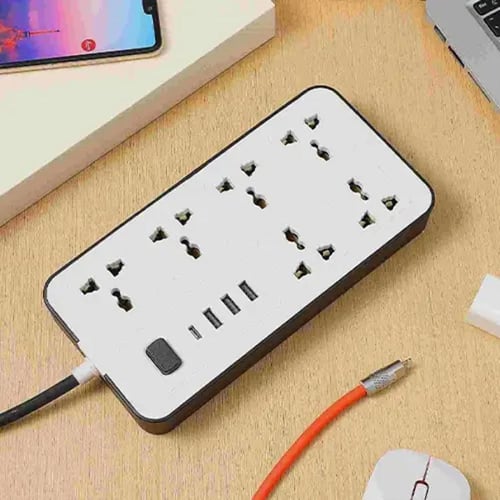 توصيلة LABRA LB03 الكهربائية مع 6 مقابس كهربائية 3...