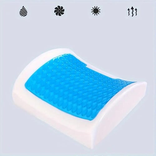 مسند ظهر ميموري فوم مريح مع حزام لتخفيف آلام أسفل...